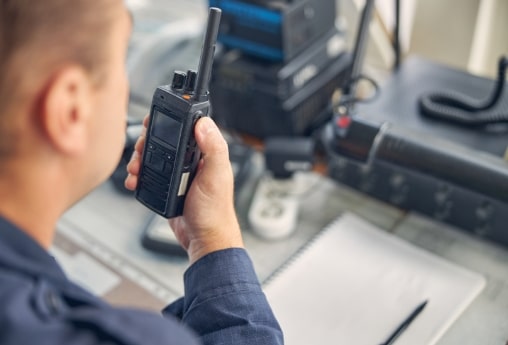 security walkie-talkie