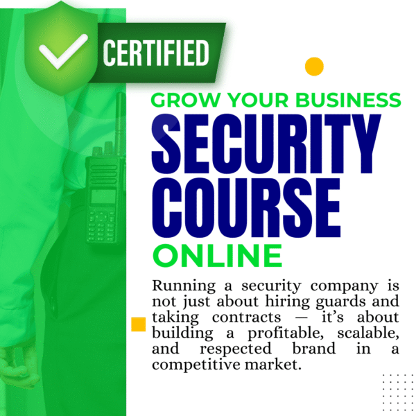 How to Grow a Private Security Company